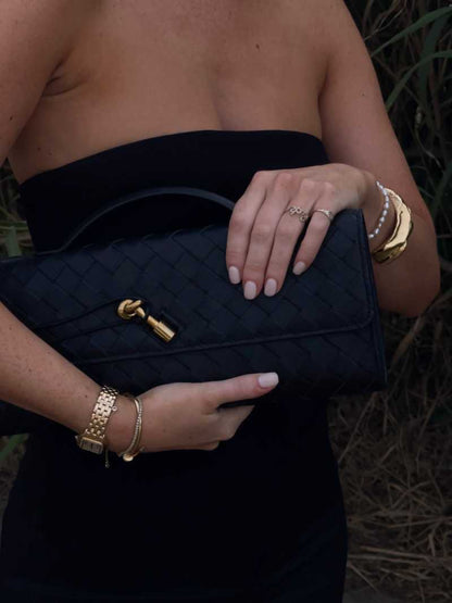 Bianca  -  Geweven Classy Tas Modehuis-Nederland