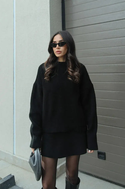 Helena ™ - Set aus Pullover und Rock Modehuis-Nederland
