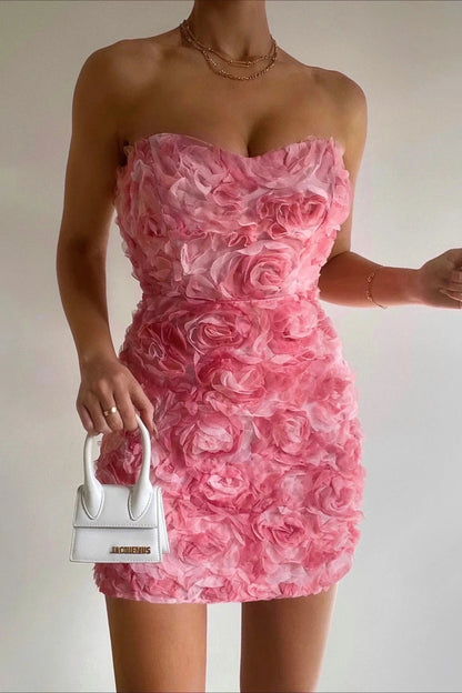 Elizabeth - Strapless elegante jurk Modehuis-Nederland