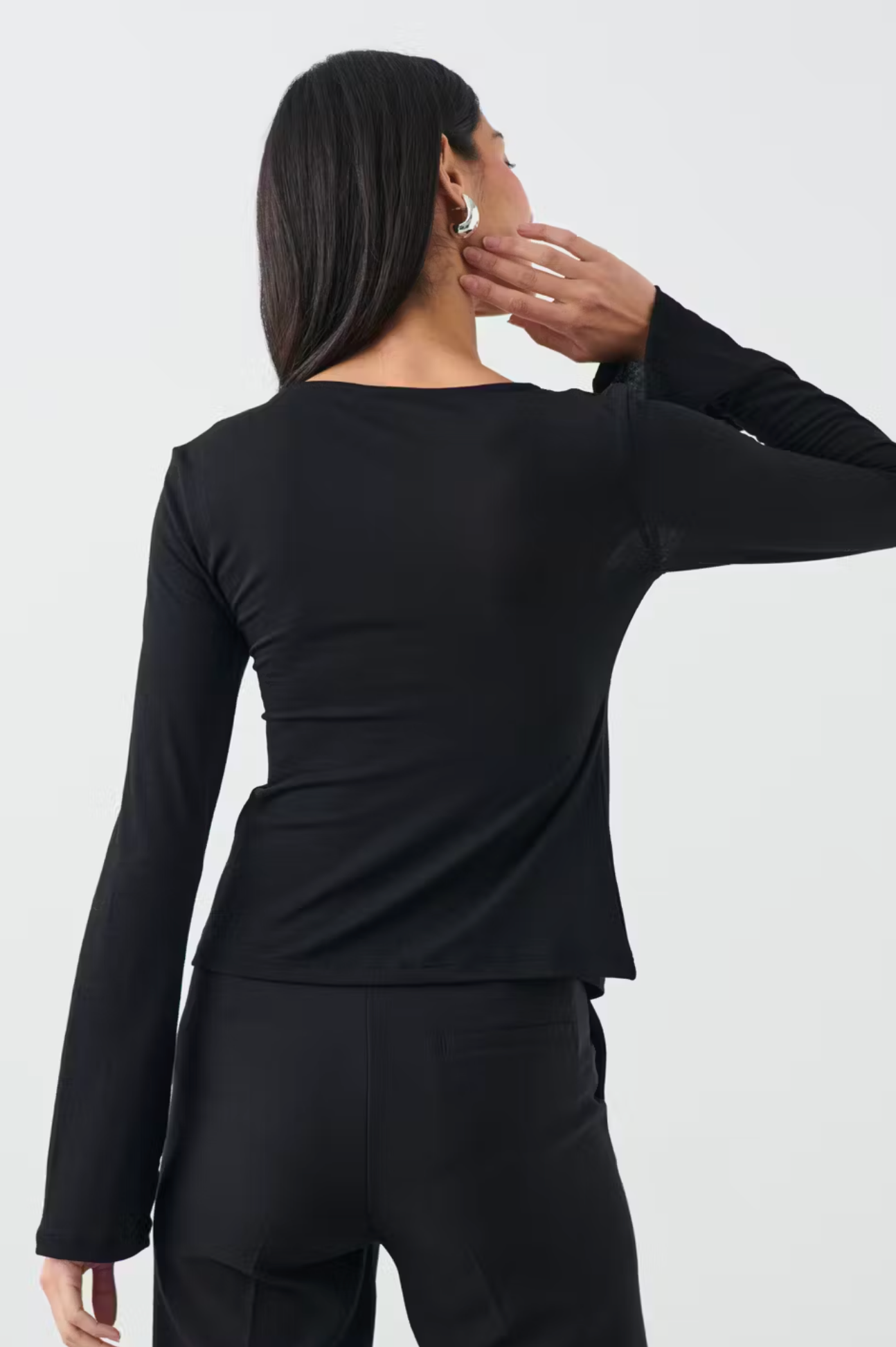 Idelien | Blouse met Knooptop voor Dames Modehuis-Nederland
