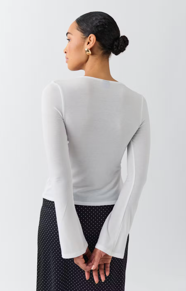 Idelien | Blouse met Knooptop voor Dames Modehuis-Nederland
