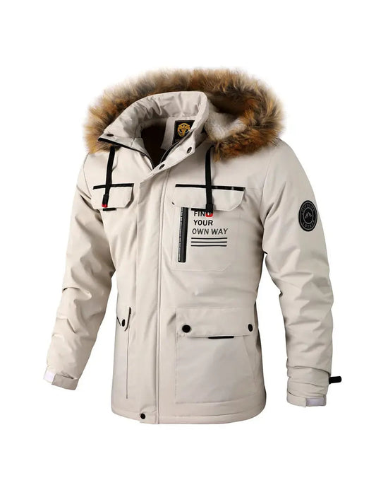 Arlo - Stijlvolle en warme winterjas voor heren met comfortabele capuchon Modehuis-Nederland