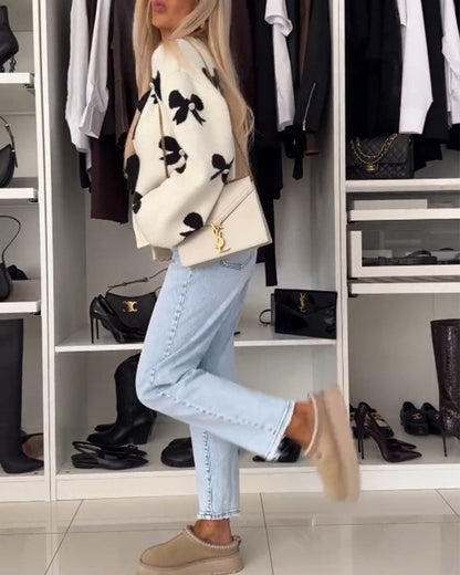 Luisa - Gezellig Vest met Striksluiting Modehuis-Nederland