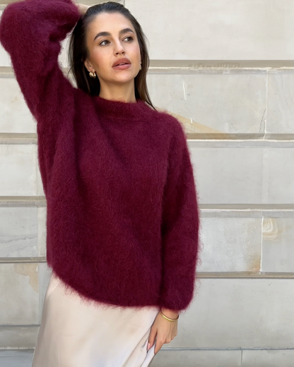 Alice - Gezellige Mohair Trui Modehuis-Nederland