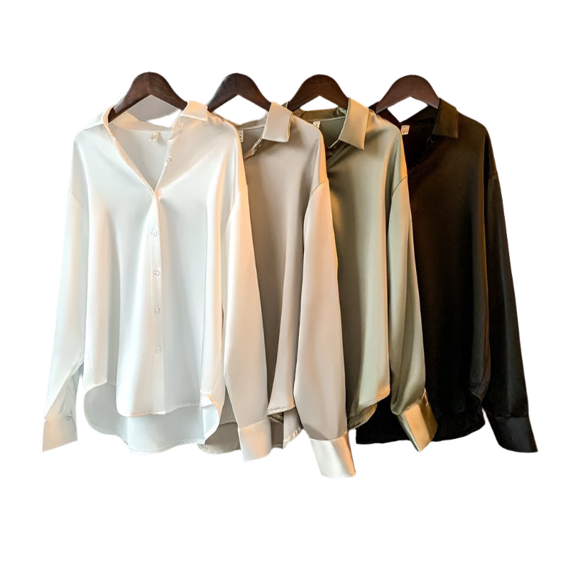Sophia - Luxe zijden blouse Modehuis-Nederland