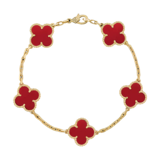 Marrakech | Red Clover Bracelet Modehuis-Nederland