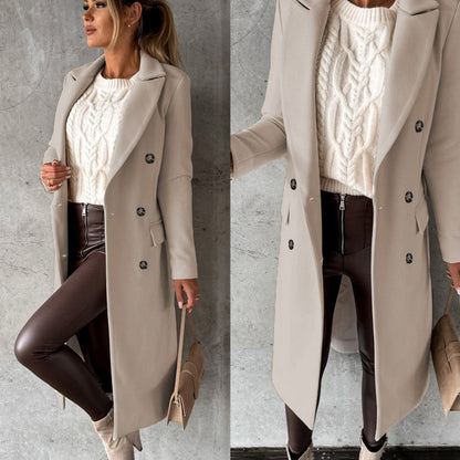 Mason River - Lange Winterjas Voor Vrouwen Modehuis-Nederland