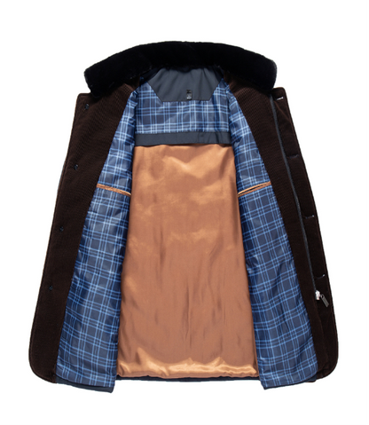 Leon Gewatteerde Jas Heren