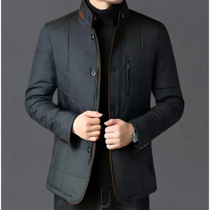 Leon Gewatteerde Jas Heren