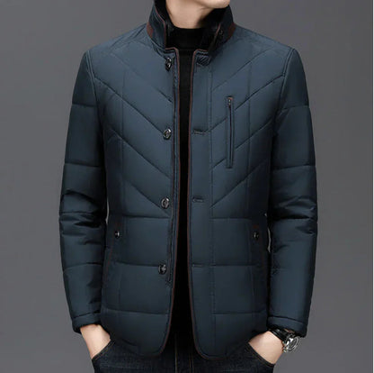 Leon Gewatteerde Jas Heren