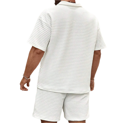 Moveo - Luxe Zomerset voor mannen: Polo + Short Modehuis-Nederland