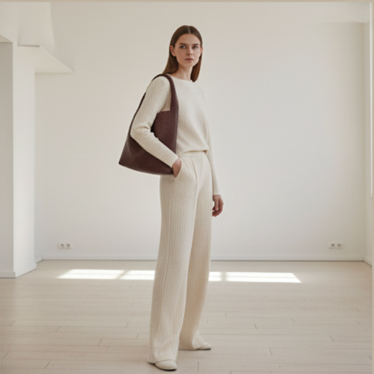 Louise Gevlochten Schoudertas Dames