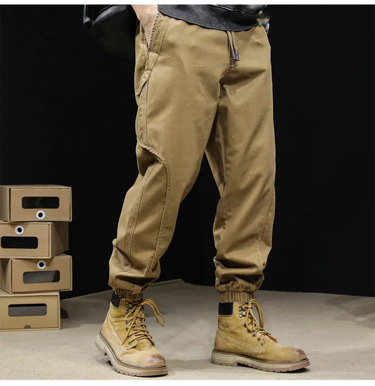 Luca™ - Pantaloni Classici Americani in Cotone Modehuis-Nederland