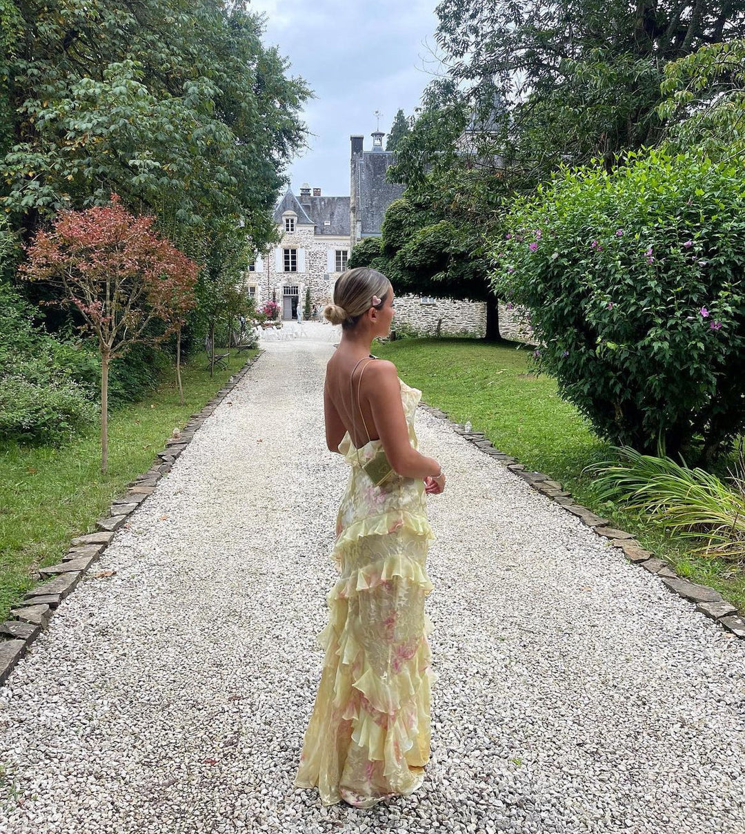 Estella | Ruffle Maxi Dress Modehuis-Nederland