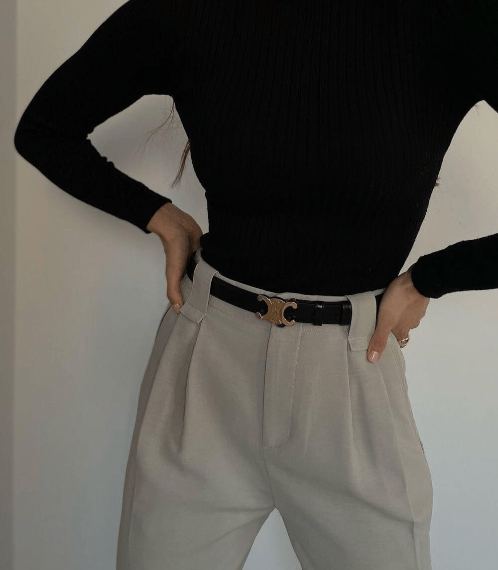Marenthe | Luxe Leren Riem voor Dames Modehuis-Nederland