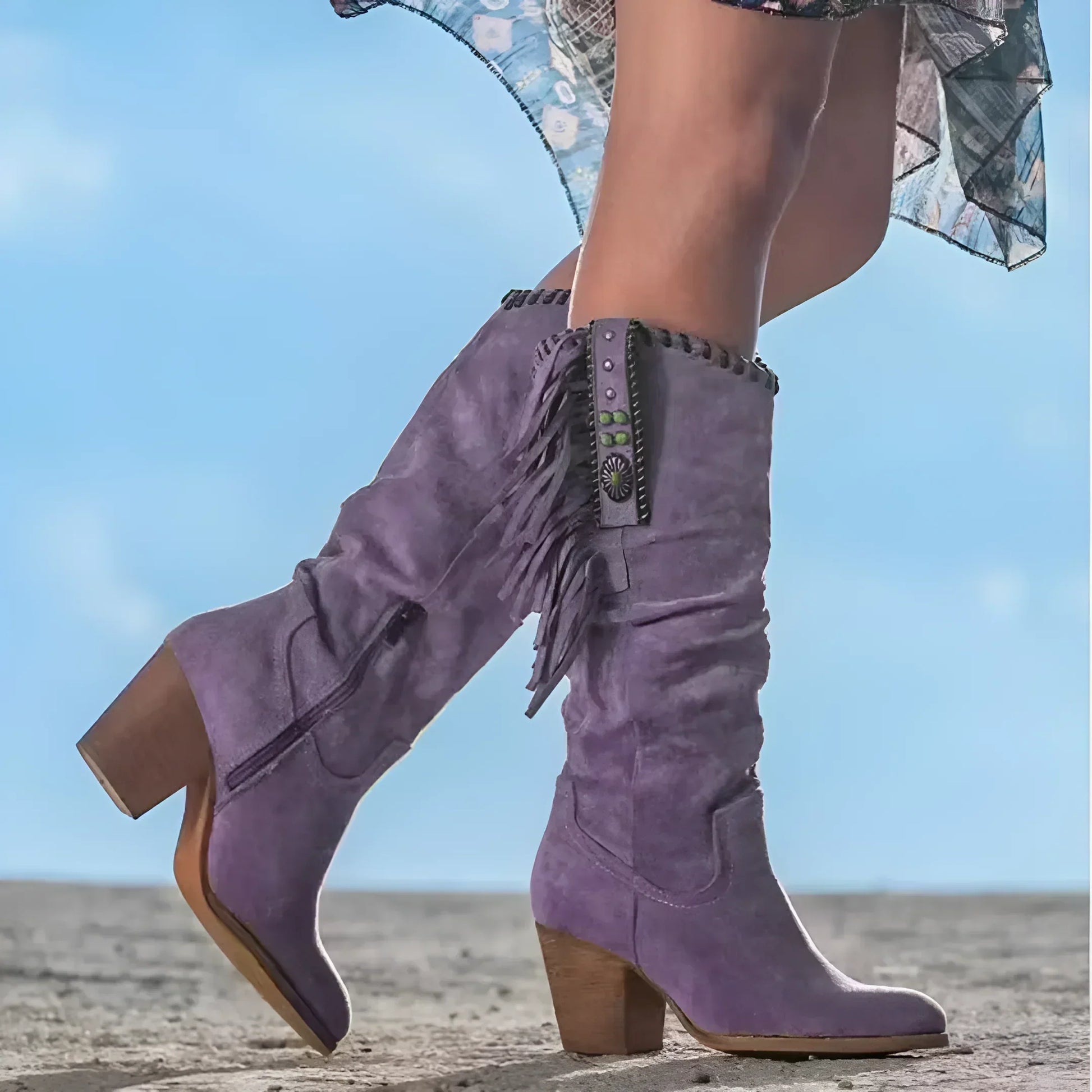 Mara™ - Stivali da Cowboy in Vera Pelle Modehuis-Nederland