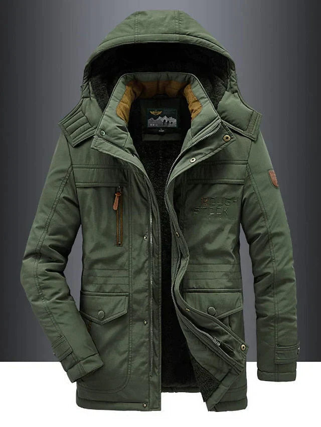 Max Parka Jas Hooded Heren