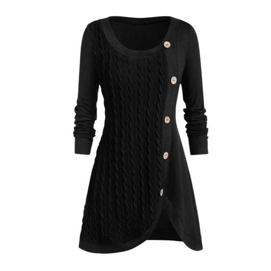Adele | Trendy Knitted Dress | Midi Modehuis-Nederland