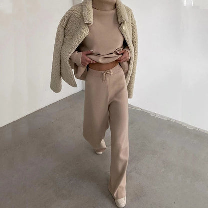 Minke | Elegant 2 Piece Cotton Blend Outfit Modehuis-Nederland