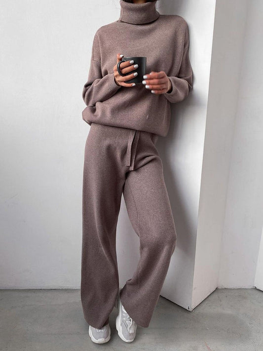 Minke | Elegant 2 Piece Cotton Blend Outfit Modehuis-Nederland