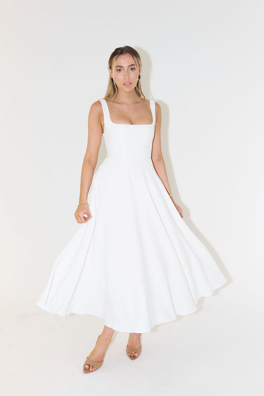 Bonnie | Elegant Midi Dress Modehuis-Nederland