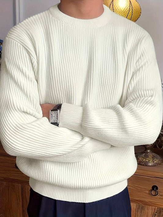 Victor - Gebreide Warme Trui voor Mannen – Tijdloze Stijl en Comfort Modehuis-Nederland