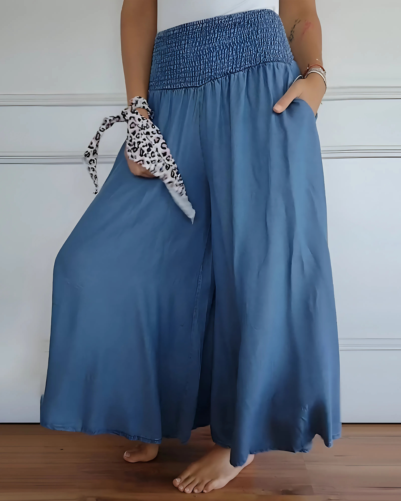 Liva | Broekrok met stretch en hoge taille Modehuis-Nederland