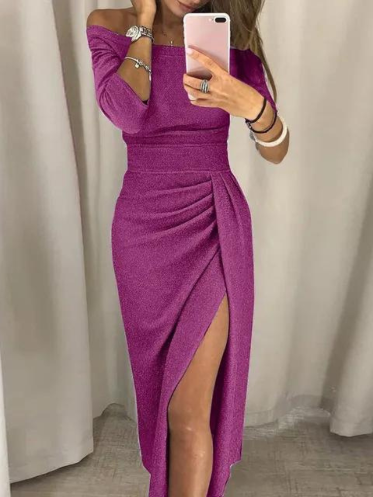 Women's Maxi Dress - Elegant Flowy Design - Sleeveless V-Neck - Lightweight Evening Wear Modehuis-Nederland