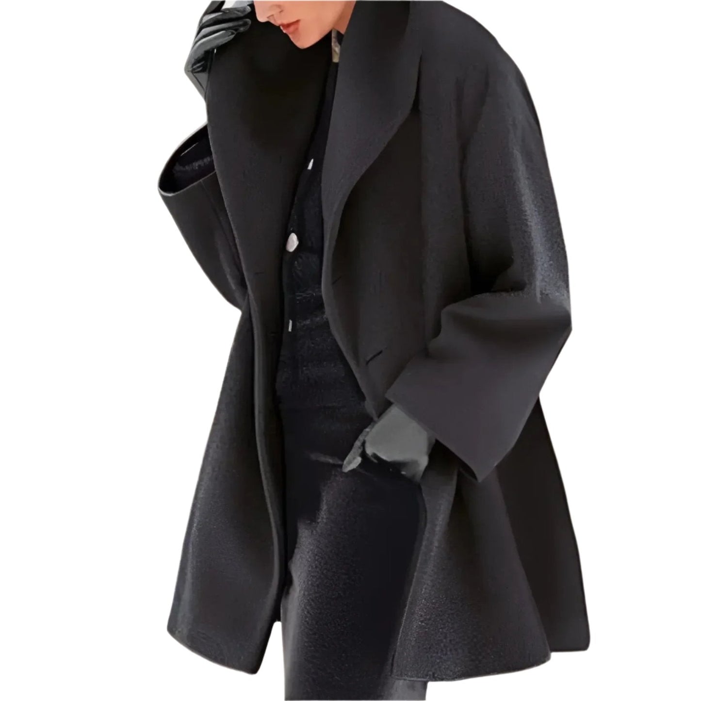 Clementine Oversized Long Coat Dames