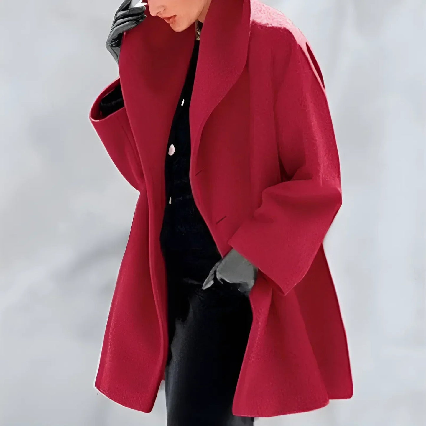 Clementine Oversized Long Coat Dames