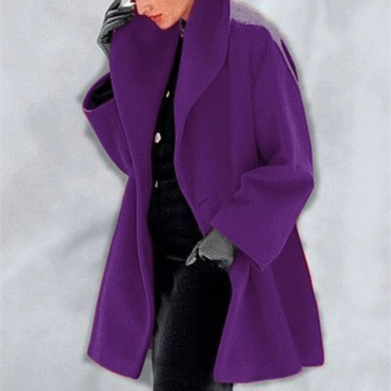 Clementine Oversized Long Coat Dames