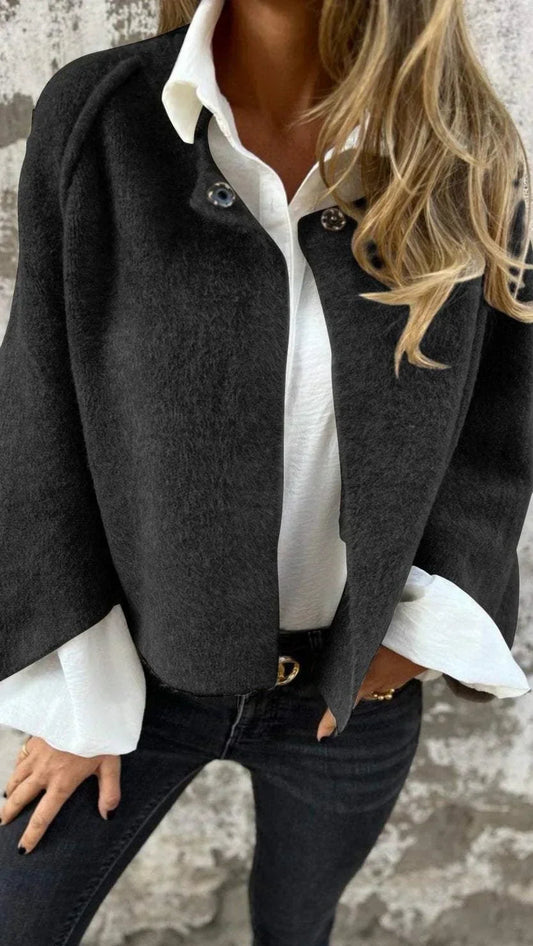 Elegante wollen winterjas voor vrouwen - Yvonne Modehuis-Nederland