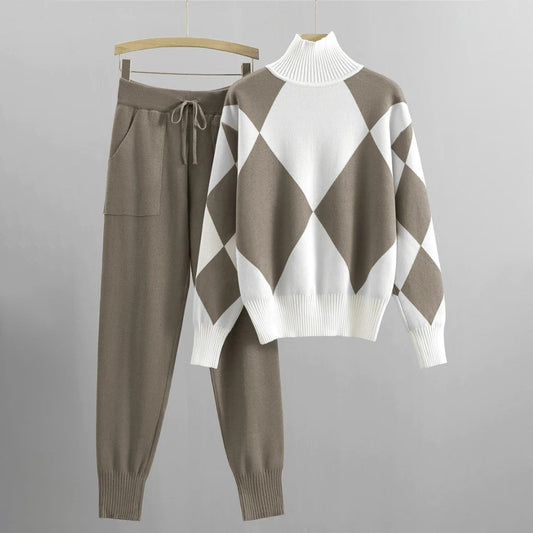 MARYANA - Warme trui en broek set Modehuis-Nederland