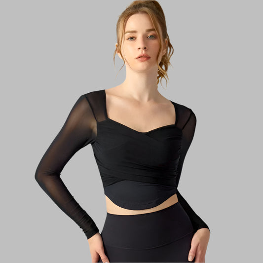 Querina | Top met Lange Mouwen voor Dames Modehuis-Nederland