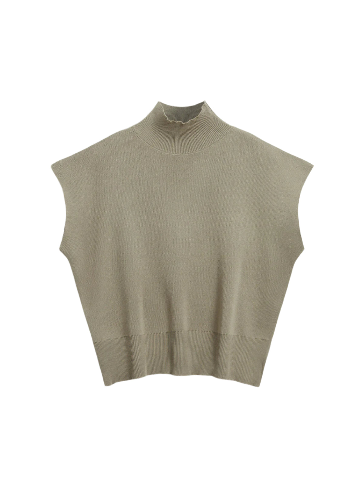 Leisurely Solid Pullover Sweater Vest Modehuis-Nederland