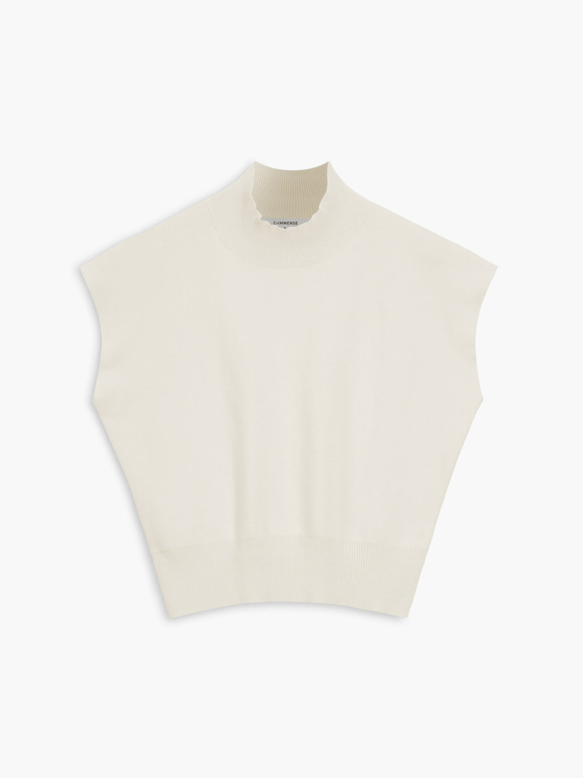 Leisurely Solid Pullover Sweater Vest Modehuis-Nederland