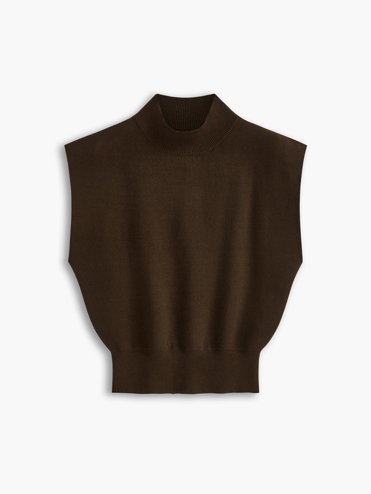 Leisurely Solid Pullover Sweater Vest Modehuis-Nederland