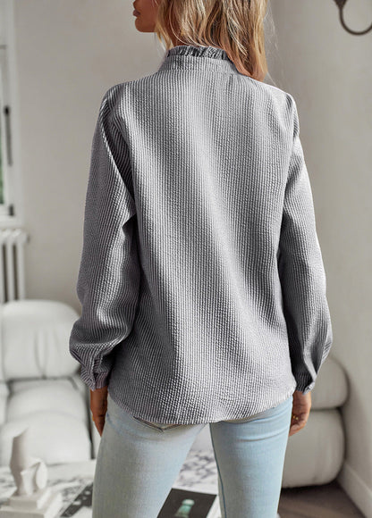 ESMAY - Blouse With Ruffles Modehuis-Nederland