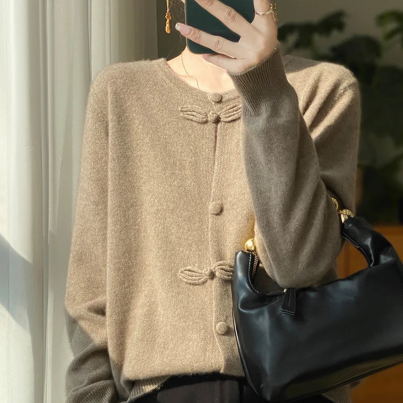 BELLA™ - Chic Bow Cardigan Modehuis-Nederland