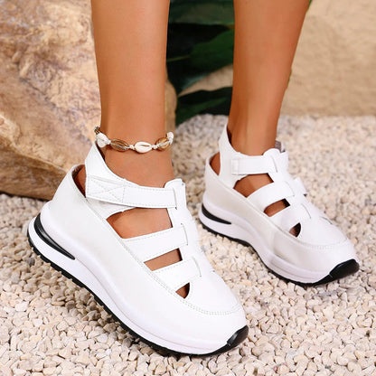 Valeria™ | Comfortabele sandalen met klittenbandsluiting Modehuis-Nederland
