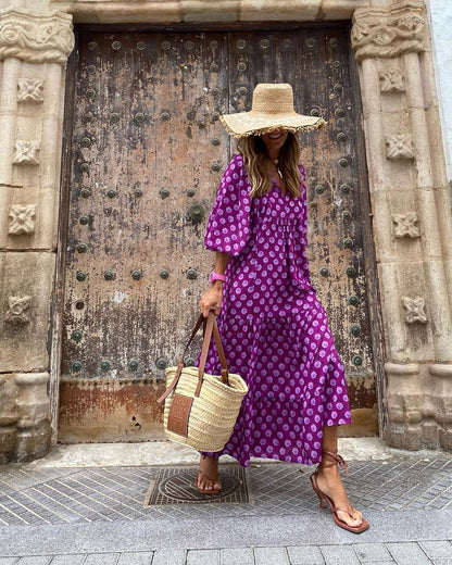 Annelijn | Boho Maxi Dress Modehuis-Nederland