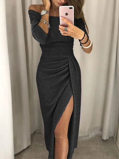 Women's Maxi Dress - Elegant Flowy Design - Sleeveless V-Neck - Lightweight Evening Wear Modehuis-Nederland