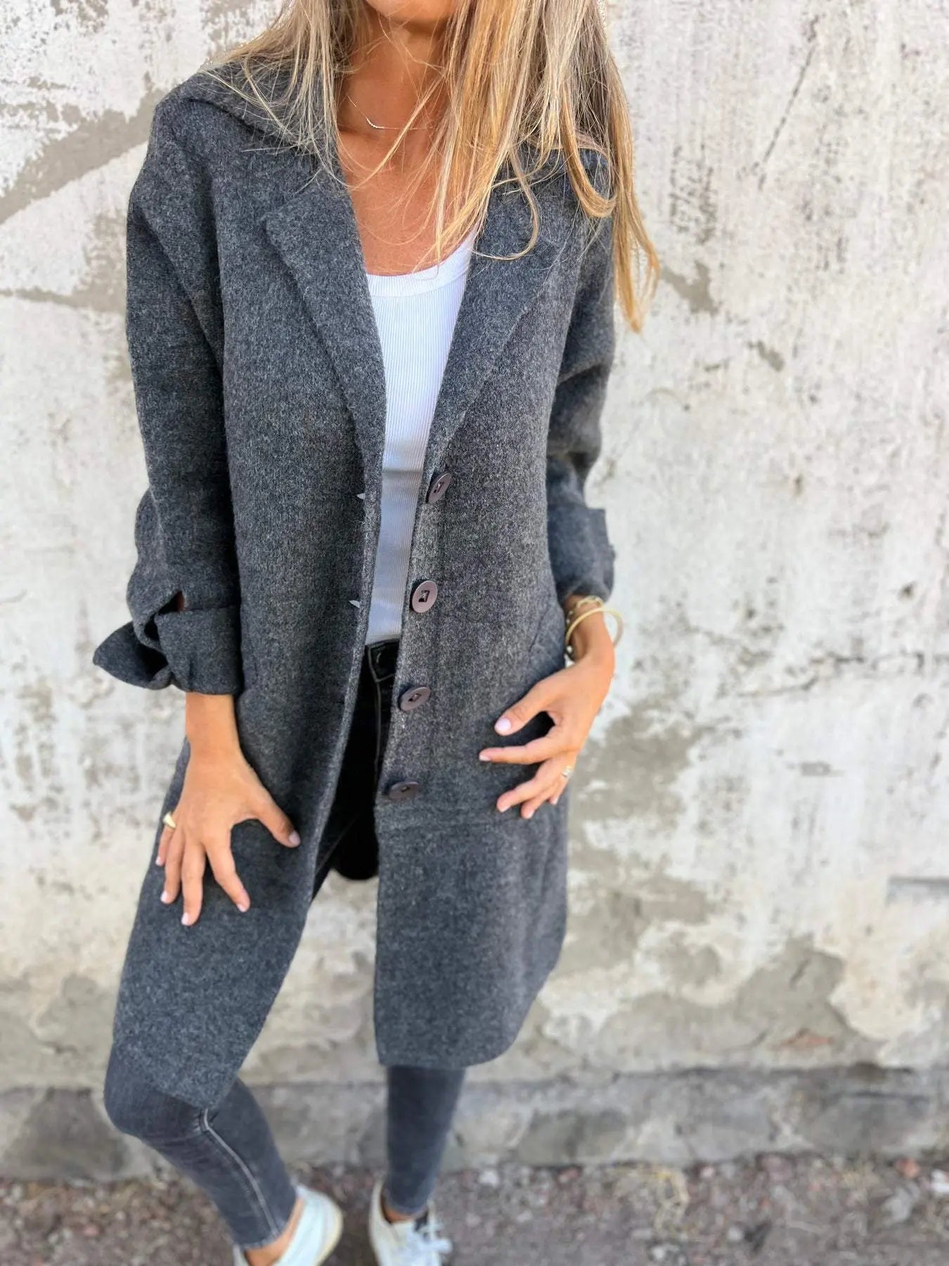 Valerie | Stijlvolle Trench Coat Modehuis-Nederland
