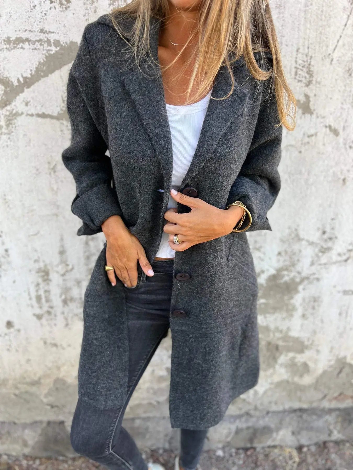 Valerie | Stijlvolle Trench Coat Modehuis-Nederland