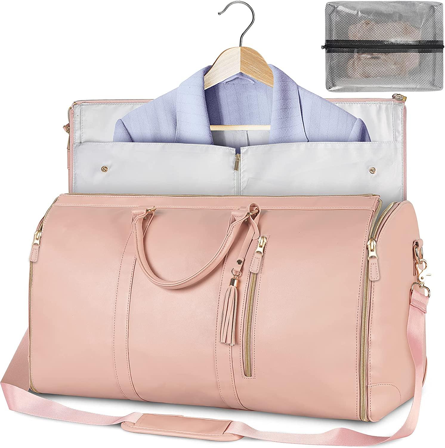 Vintage-Style Weekend Bag| Leren Handvatten & Ritssluiting Modehuis-Nederland