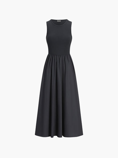 Leisure Crew Neck Long Dress Modehuis-Nederland
