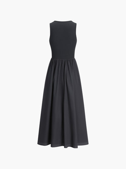 Leisure Crew Neck Long Dress Modehuis-Nederland