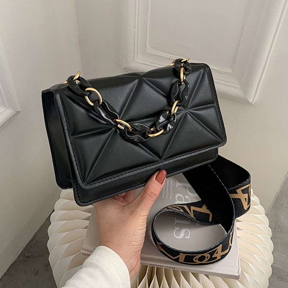 Ursaline | Crossbodytas | Kettingdetail & Verstelbare Band Modehuis-Nederland