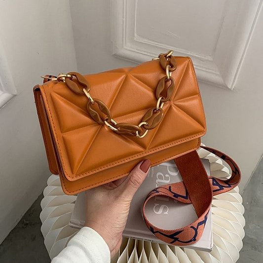 Ursaline | Crossbodytas | Kettingdetail & Verstelbare Band Modehuis-Nederland