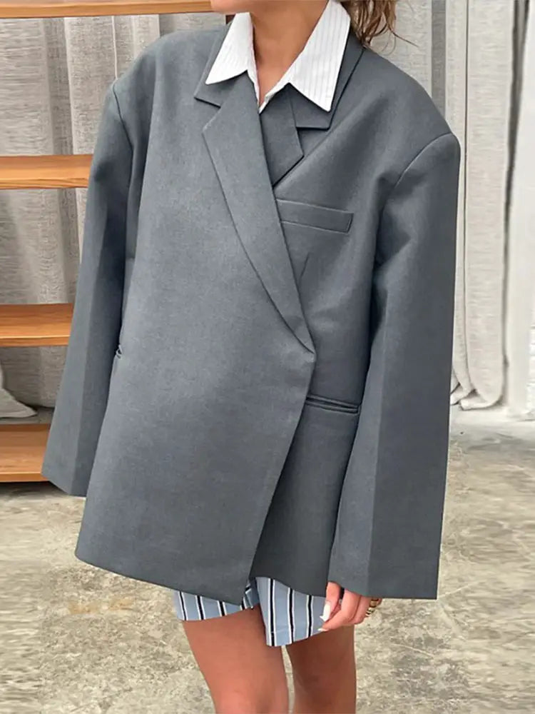 Oversized Blazer met een Twist Modehuis-Nederland